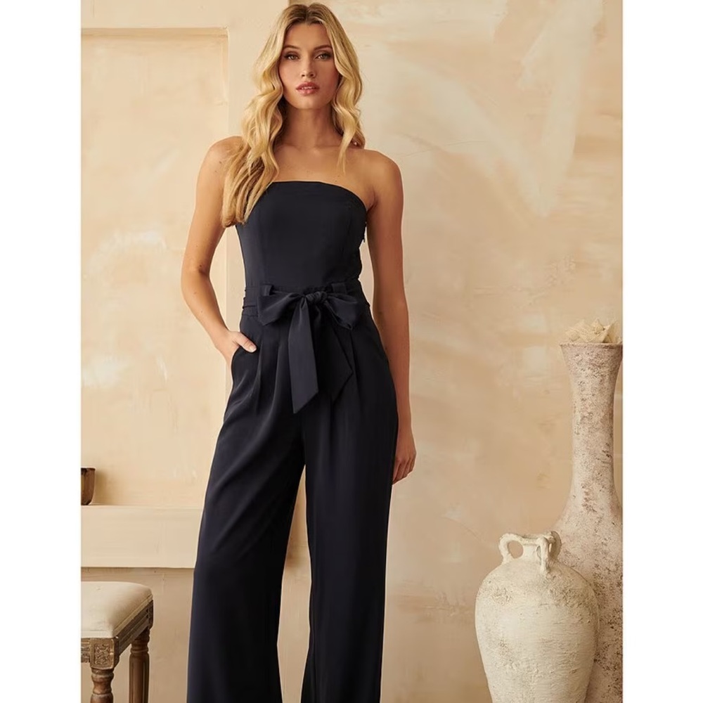 SUGARLIPS NAVY BLUE JUMPSUIT